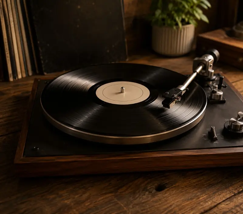 Vinyl record for music restoration